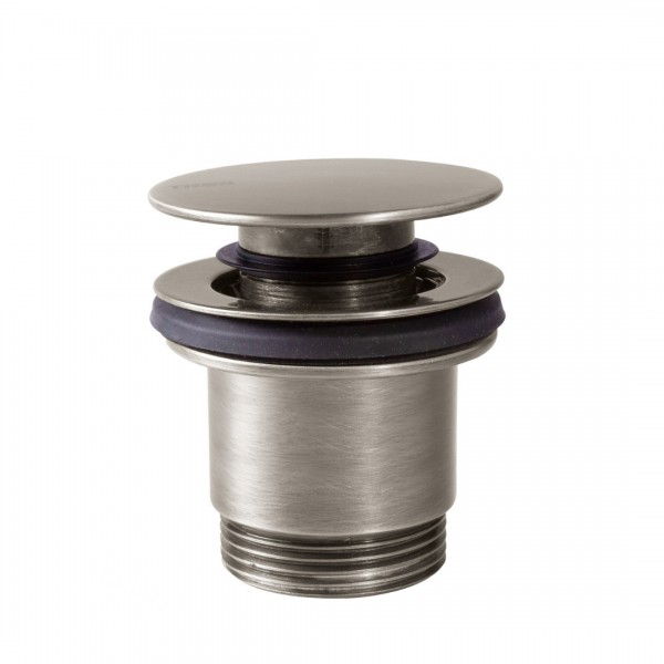 Tres korek do umywalki klik-klak okrągły stal 24284001AC