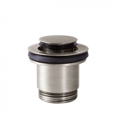 Tres korek do umywalki klik-klak okrągły stal 24284002AC