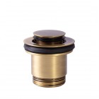 Tres odpływ umywalkowy klik klak stare złoto 24284002LV