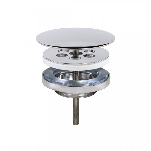 Tres korek do umywalki okrągły chrom 134215028