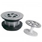 Tres zawór do umywalki okrągły chrom 13474020