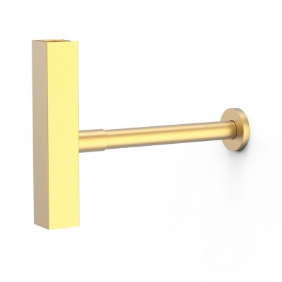 Tres syfon umywalkowy złoty mat 10710342OM