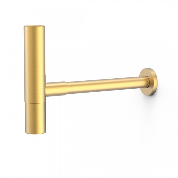 Tres syfon umywalkowy złoty mat 16110342OM