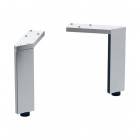 Geberit Smyle zestaw nóg chrom 500.367.00.1