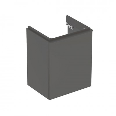 Geberit Smyle Square szafka podumywalkowa 49,2 cm wisząca lava mat 500.363.JK.1