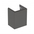 Geberit Smyle Square szafka podumywalkowa 49,2 cm wisząca lava mat 500.363.JK.1