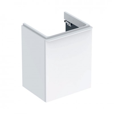 Geberit Smyle Square szafka podumywalkowa 49,2 cm wisząca biały połysk 500.363.00.1