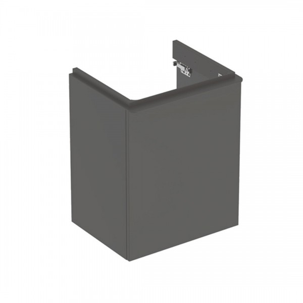 Geberit Smyle Square szafka podumywalkowa 49,2 cm wisząca lava mat 500.363.JK.1