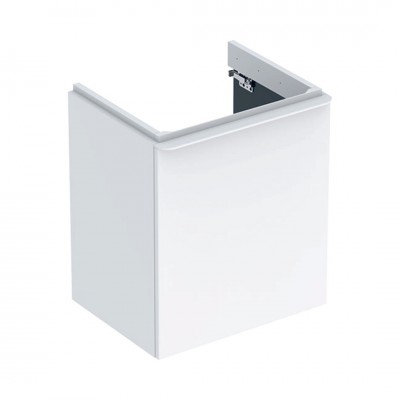 Geberit Smyle Square szafka podumywalkowa 53,6 cm wisząca biały połysk 500.366.00.1