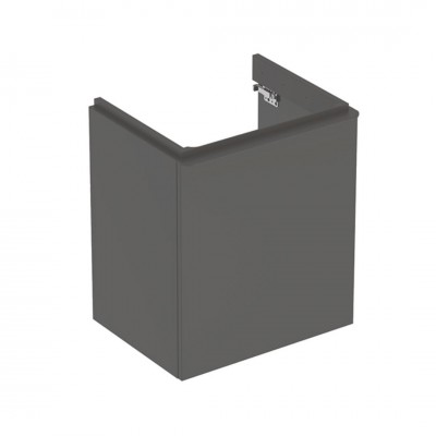 Geberit Smyle Square szafka podumywalkowa 53,6 cm wisząca lava mat 500.366.JK.1