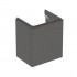 Geberit Smyle Square szafka podumywalkowa 53,6 cm wisząca lava mat 500.366.JK.1