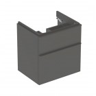 Geberit Smyle Square szafka podumywalkowa 58,4 cm wisząca lava mat 500.352.JK.1