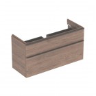 Geberit Smyle Square szafka podumywalkowa 118,4 cm wisząca orzech hickory 500.355.JR.1
