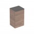 Geberit Smyle Square szafka boczna 60 cm wisząca orzech hickory 500.360.JR.1