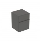 Geberit Smyle Square szafka boczna 60 cm wisząca lava mat 500.357.JK.1