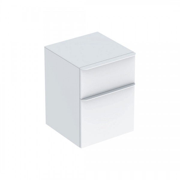 Geberit Smyle Square szafka boczna 60 cm wisząca biały połysk 500.357.00.1