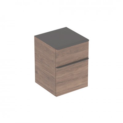 Geberit Smyle Square szafka boczna 60 cm wisząca orzech hickory 500.357.JR.1