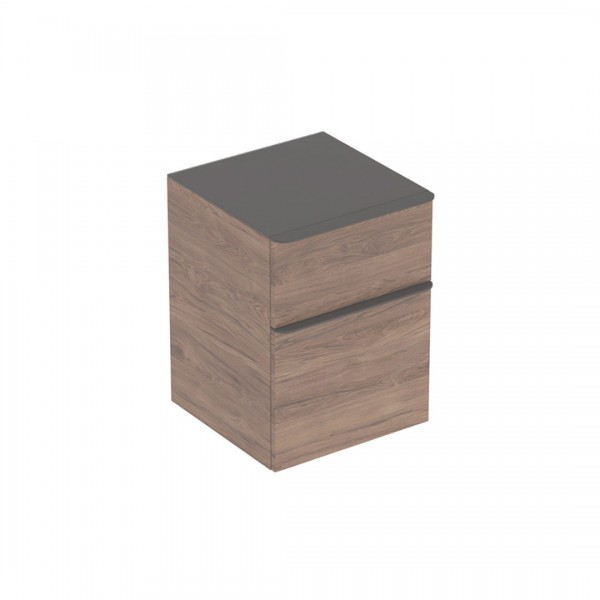 Geberit Smyle Square szafka boczna 60 cm wisząca orzech hickory 500.357.JR.1