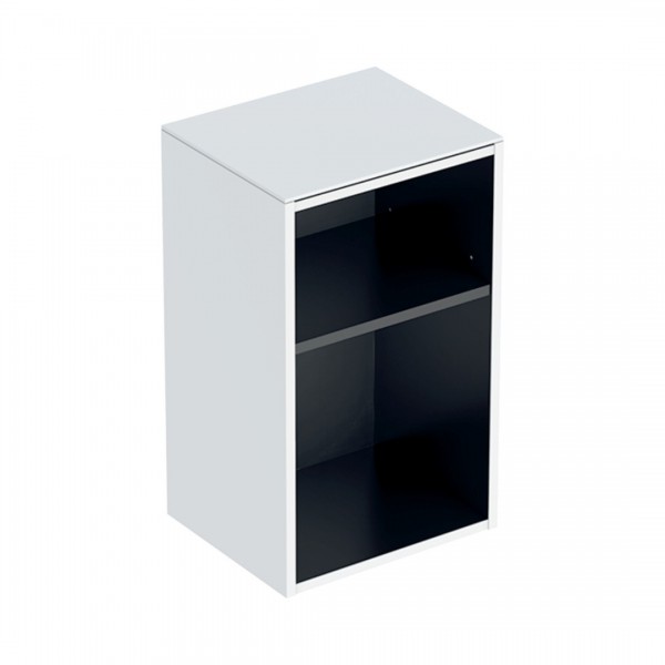 Geberit Smyle Square szafka boczna 60 cm wisząca biały połysk 500.358.00.1