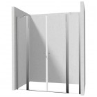 Deante Kerria Plus drzwi prysznicowe uchylne 160 cm chrom 50408