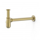 Tres syfon umywalkowy butelkowy stare złoto mat 03463430LM