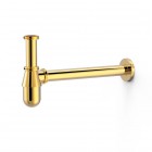 Tres syfon umywalkowy butelkowy złoty 03463430OR