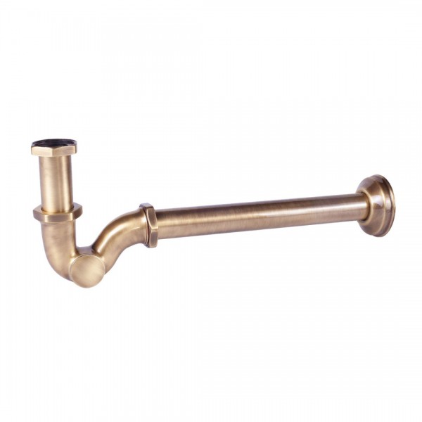 Tres syfon umywalkowy rurowy stare złoto 03463820LV