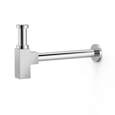 Tres syfon umywalkowy kwadratowy chrom 13463420