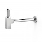 Tres syfon umywalkowy kwadratowy chrom 13463420