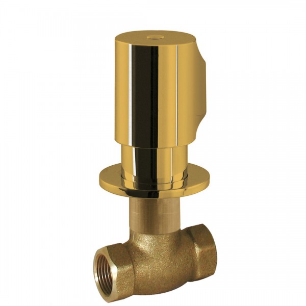 Tres zawór z gwintem 3/4 złoty 06151101OR