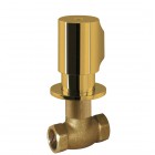 Tres zawór z gwintem 3/4 złoty 06151101OR