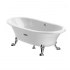 Roca Newcast Classic wanna żeliwna retro wolnostojąca 170 cm biała A233650007