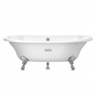 Roca Newcast Classic wanna żeliwna retro wolnostojąca 170 cm biała A233650007