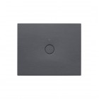 Roca Cratos brodzik prostokątny ceramiczny 80x100 cm onyks A3740L8640