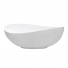 Besco Siya wanna wolnostojąca 172x100 cm biały/biały mat WMMB-172SK