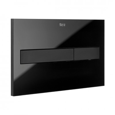 Roca przycisk spłukujący PL7 czarny mat/szkło połysk A890188308