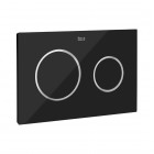 Roca przycisk spłukujący PL10 czarny/szkło A890189308