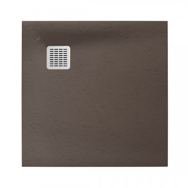 Roca Terran brodzik kwadratowy kompozytowy 100x100 cm cafe AP1033E83E801660