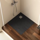 Roca Terran brodzik kwadratowy kompozytowy 80x80 cm czarny AP10332032001400