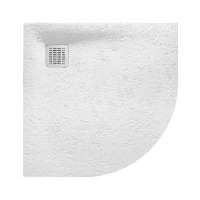 Roca Terran brodzik półokrągły kompozytowy 90x90 cm biały AP10538438401100