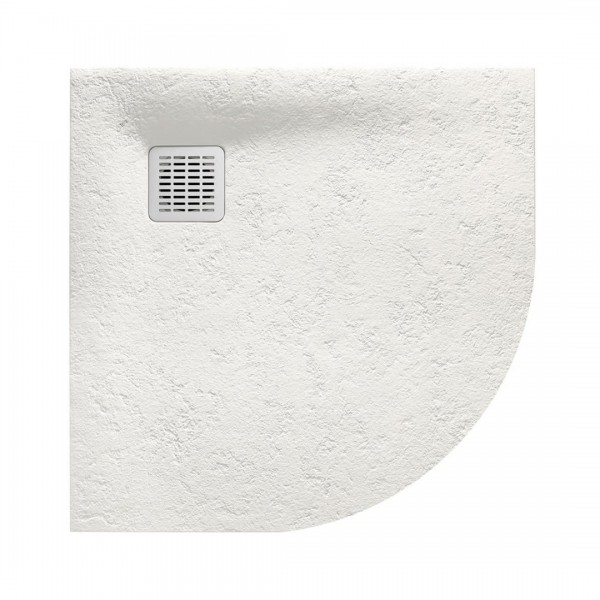 Roca Terran brodzik półokrągły kompozytowy 90x90 cm beżowy AP10538438401650