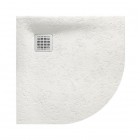 Roca Terran brodzik półokrągły kompozytowy 90x90 cm beżowy AP10538438401650