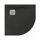 Roca Terran brodzik półokrągły kompozytowy 90x90 cm onyks AP10538438401640