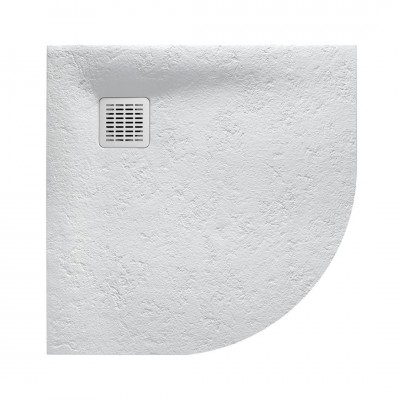 Roca Terran brodzik półokrągły kompozytowy 90x90 cm perłowy AP10538438401630