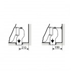 Roca kolanko do odpływu pionowego AV0007900R