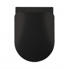 Deante Peonia deska WC wolnoopadająca Slim czarny mat CDE NSOZ