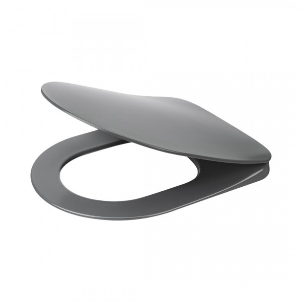 Deante Peonia deska WC wolnoopadająca Slim antracyt CDE DSOZ