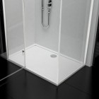 Roca Aeron brodzik prostokątny kompozytowy 80x100 cm biały A276285100