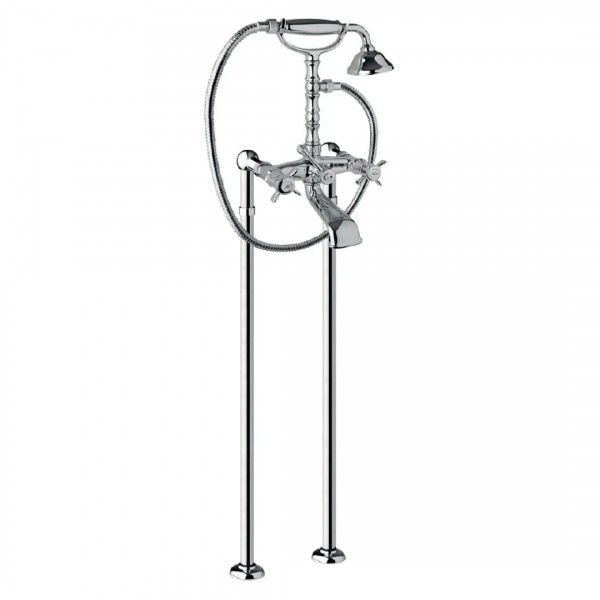 Giulini Giovanni Parigi bateria wannowa + nogi retro stare złoto 7300/NBR