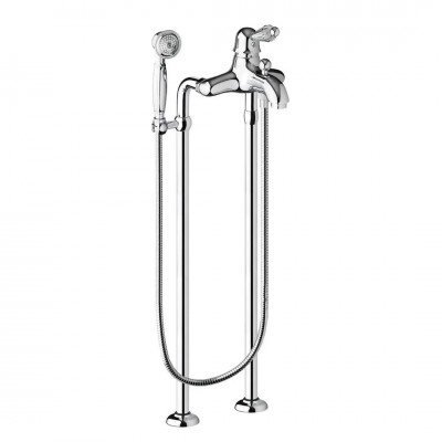 Giulini Giovanni Harmony bateria wannowa + nogi stare złoto - uchwyt przezroczysty Swarovski 9501/NBR/S